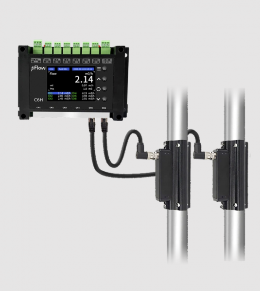 Split-type Multi-channel Flow Sensor C6H